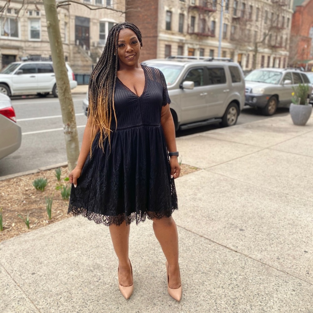 Black Lace Dress